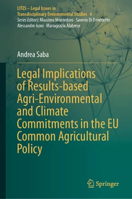 Abbildung von Saba | Legal Implications of Results-based Agri-Environmental and Climate Commitments in the EU Common Agricultural Policy | 1. Auflage | 2025 | beck-shop.de