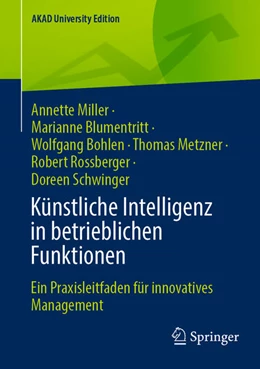 Abbildung von Miller / Blumentritt | Künstliche Intelligenz in betrieblichen Funktionen | 1. Auflage | 2025 | beck-shop.de