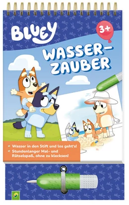 Abbildung von Schwager & Steinlein Verlag | Bluey Wasserzauber: Einfach mit Wasser malen! | 1. Auflage | 2025 | beck-shop.de