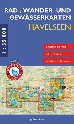 Abbildung von Rad-, Wander- und Gewässerkarten Havelseen | 6. Auflage | 2025 | beck-shop.de