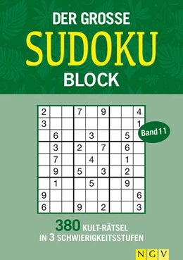 Abbildung von Naumann & Göbel Verlagsgesellschaft mbH | Der große Sudoku Block Band 11 | 1. Auflage | 2026 | beck-shop.de