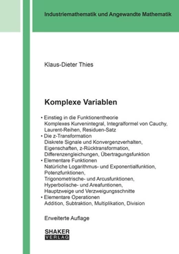 Abbildung von Thies | Komplexe Variablen | 2. Auflage | 2025 | beck-shop.de