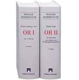 Abbildung von Vogt / Oser | Basler Kommentar Obligationenrecht I + Obligationenrecht II | 7. Auflage | 2025 | beck-shop.de