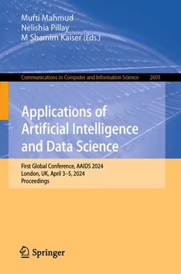 Abbildung von Mahmud / Pillay | Applications of Artificial Intelligence and Data Science | 1. Auflage | 2025 | beck-shop.de