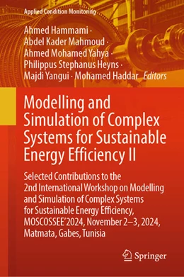 Abbildung von Hammami / Mahmoud | Modelling and Simulation of Complex Systems for Sustainable Energy Efficiency II | 1. Auflage | 2025 | beck-shop.de
