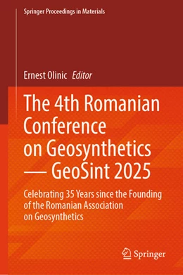 Abbildung von Olinic | The 4th Romanian Conference on Geosynthetics - GeoSint 2025 | 1. Auflage | 2025 | beck-shop.de