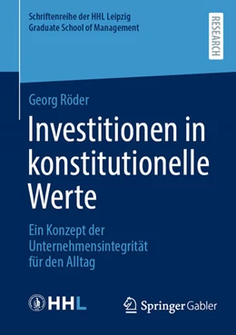 Abbildung von Röder | Investitionen in konstitutionelle Werte | 1. Auflage | 2025 | beck-shop.de