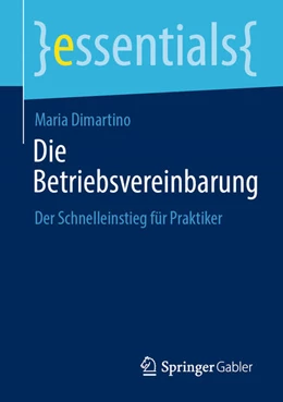 Abbildung von Dimartino | Die Betriebsvereinbarung | 1. Auflage | 2025 | beck-shop.de