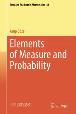 Abbildung von Bose | Elements of Measure and Probability | 1. Auflage | 2025 | beck-shop.de