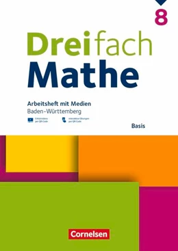 Abbildung von Dreifach Mathe - Baden-Württemberg - 8. Schuljahr | 1. Auflage | 2026 | beck-shop.de
