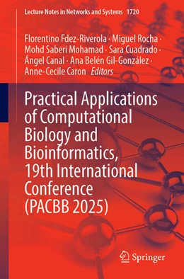 Abbildung von Fdez-Riverola / Rocha | Practical Applications of Computational Biology and Bioinformatics, 19th International Conference (PACBB 2025) | 1. Auflage | 2026 | beck-shop.de