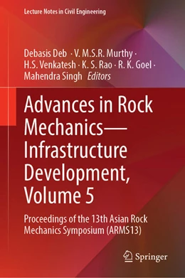 Abbildung von Deb / Murthy | Advances in Rock Mechanics—Infrastructure Development, Volume 5 | 1. Auflage | 2026 | beck-shop.de