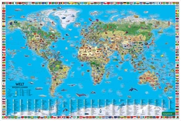 Abbildung von Freytag & Berndt | Weltkarte für Kinder, Schreibtischunterlage, freytag & berndt | 1. Auflage | 2025 | beck-shop.de