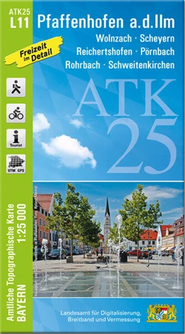 Abbildung von Landesamt für Digitalisierung | ATK25-L11 Pfaffenhofen a.d.Ilm (Amtliche Topographische Karte 1:25000) | 1. Auflage | 2025 | beck-shop.de