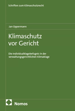 Abbildung von Oppermann | Klimaschutz vor Gericht | 1. Auflage | 2025 | 5 | beck-shop.de