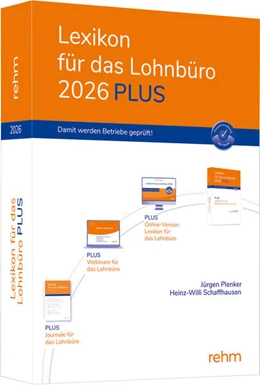 Abbildung von Schönfeld / Plenker | Lexikon für das Lohnbüro 2026 PLUS | 1. Auflage | 2026 | beck-shop.de