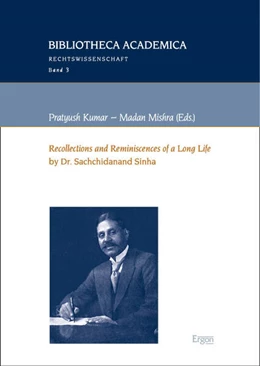 Abbildung von Kumar / Mishra | “Recollections and Reminiscences of a Long Life” by Dr. Sachchidanand Sinha | 1. Auflage | 2025 | 3 | beck-shop.de