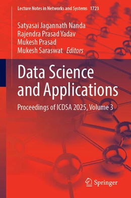 Abbildung von Nanda / Yadav | Data Science and Applications | 1. Auflage | 2026 | beck-shop.de