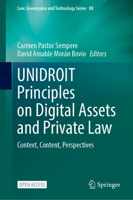 Abbildung von Pastor Sempere / Amable Morán Bovio | UNIDROIT Principles on Digital Assets and Private Law | 1. Auflage | 2026 | beck-shop.de