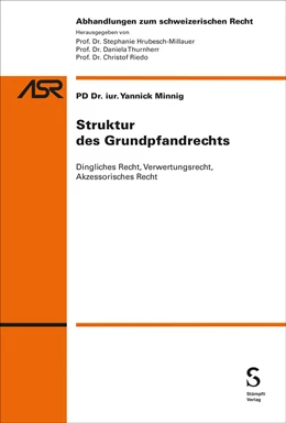 Abbildung von Minnig | Struktur des Grundpfandrechts | 1. Auflage | | beck-shop.de
