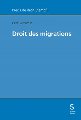 Abbildung von Amarelle | Droit des migrations | 1. Auflage | | beck-shop.de