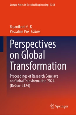 Abbildung von Rajanikant / Pré | Perspectives on Global Transformation | 1. Auflage | 2025 | beck-shop.de