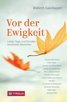 Abbildung von Gaisbauer | Vor der Ewigkeit | 1. Auflage | 2025 | beck-shop.de