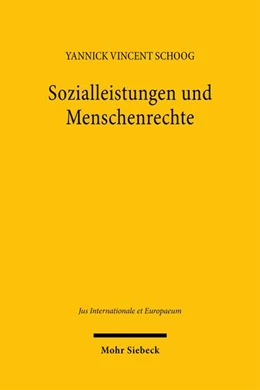Abbildung von Schoog | Sozialleistungen und Menschenrechte | 1. Auflage | 2025 | beck-shop.de
