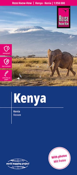Abbildung von Reise Know-How Landkarte Kenia / Kenya (1:950.000) | 7. Auflage | 2025 | beck-shop.de