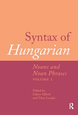 Abbildung von Alberti / Laczko | Syntax of Hungarian | 1. Auflage | 2025 | beck-shop.de