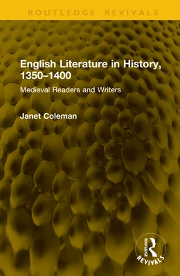 Abbildung von Coleman | English Literature in History, 1350-1400 | 1. Auflage | 2026 | beck-shop.de