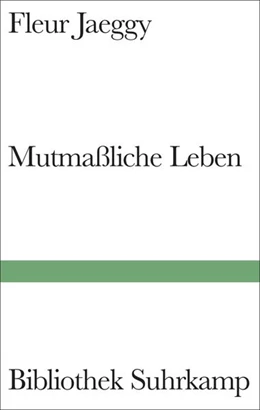 Abbildung von Jaeggy | Mutmaßliche Leben | 1. Auflage | 2026 | beck-shop.de