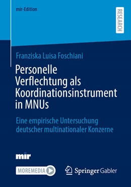 Abbildung von Foschiani | Personelle Verflechtung als Koordinationsinstrument in MNUs | 1. Auflage | 2026 | beck-shop.de
