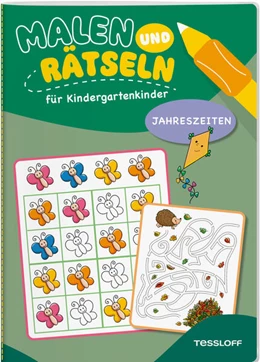 Abbildung von Malen und Rätseln für Kindergartenkinder. Jahreszeiten | 1. Auflage | 2026 | beck-shop.de