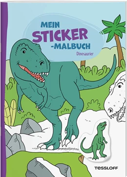 Abbildung von Mein Sticker-Malbuch. Dinosaurier | 1. Auflage | 2026 | beck-shop.de