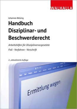 Abbildung von Bölsing | Handbuch Disziplinar- und Beschwerderecht | 2. Auflage | 2026 | beck-shop.de