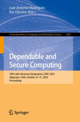 Abbildung von Rodrigues / Oliveira | Dependable and Secure Computing | 1. Auflage | 2026 | beck-shop.de