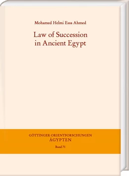 Abbildung von Ahmed | Law of Succession in Ancient Egypt | 1. Auflage | 2026 | beck-shop.de
