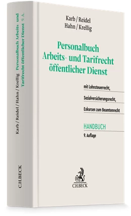 Abbildung von Karb / Reidel | Personalbuch Arbeits- und Tarifrecht öffentlicher Dienst | 9. Auflage | 2026 | beck-shop.de