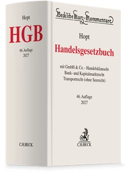 Abbildung von Hopt | Handelsgesetzbuch: HGB | 46. Auflage | 2027 | Band 9 | beck-shop.de