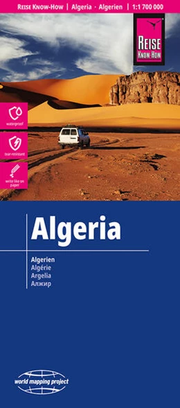 Abbildung von Reise Know-How Landkarte Algerien | Algeria (1:1.700.000) | 3. Auflage | 2026 | beck-shop.de