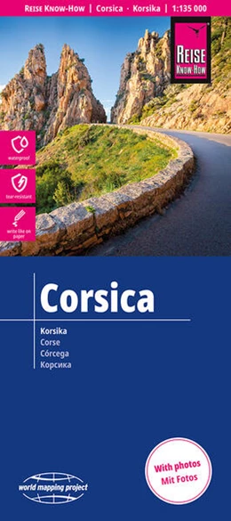 Abbildung von Reise Know-How Landkarte Korsika | Corsica (1:135.000) | 7. Auflage | 2026 | beck-shop.de