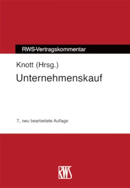 Abbildung von Knott | Unternehmenskauf | 7. Auflage | 2026 | beck-shop.de
