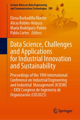 Abbildung von Barbadilla Martín / Robles-Velasco | Data Science, Challenges and Applications for Industrial Innovation and Sustainability | 1. Auflage | 2026 | beck-shop.de