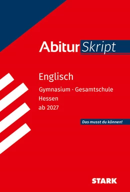 Abbildung von Jacob | STARK Englisch - AbiturSkript Hessen ab 2027 | 3. Auflage | 2026 | beck-shop.de