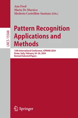 Abbildung von Fred / De Marsico | Pattern Recognition Applications and Methods | 1. Auflage | 2025 | beck-shop.de