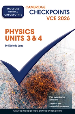 Abbildung von de Jong | Cambridge Checkpoints VCE Physics Units 3&4 2026 | 1. Auflage | 2025 | beck-shop.de