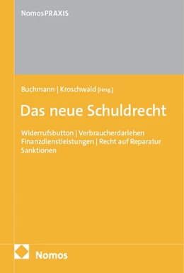 Abbildung von Buchmann / Kroschwald (Hrsg.) | Das neue Schuldrecht | 1. Auflage | 2026 | beck-shop.de