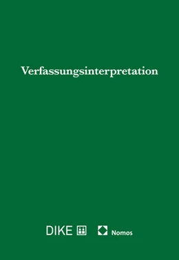 Abbildung von Ehrenzeller | Verfassungsinterpretation | 1. Auflage | 2025 | beck-shop.de