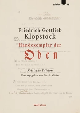 Abbildung von Klopstock | Handexemplar der „Oden“ | 1. Auflage | 2020 | 18 | beck-shop.de